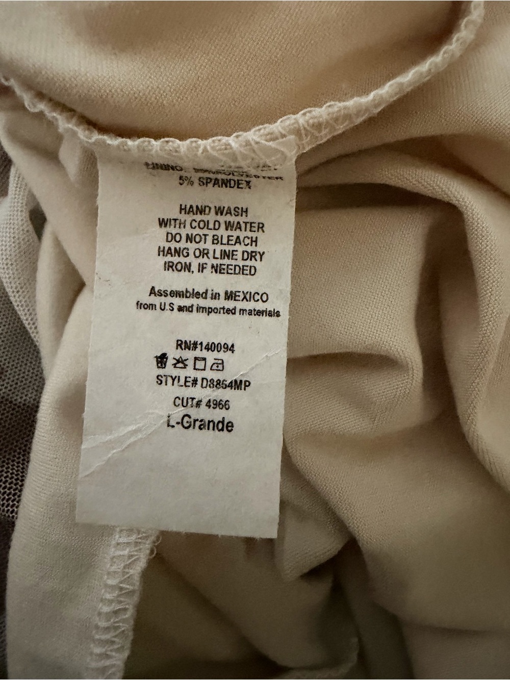 See You Monday Cream and Brown Cow Print Cowl Neck Maxi Dress - Picture 4 of 4